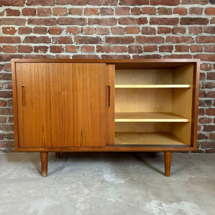 danish sideboard in teak by poul hundevad 1960 3523