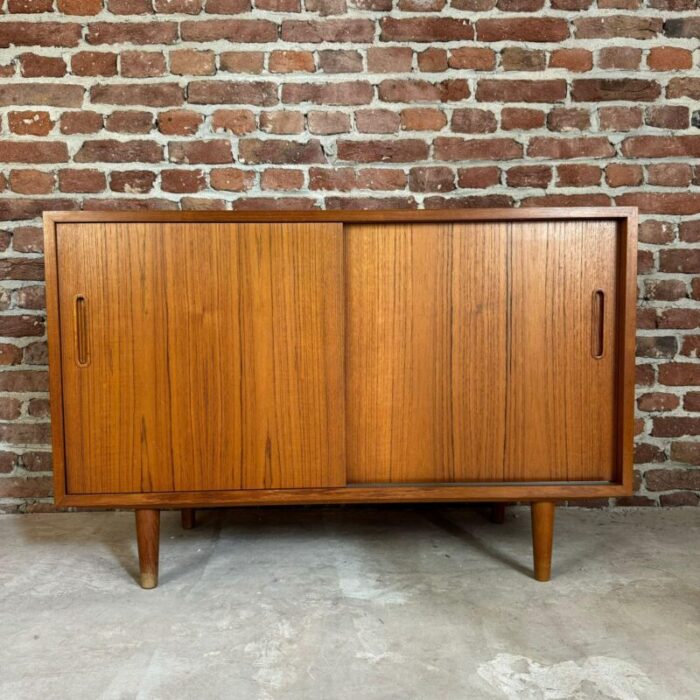 danish sideboard in teak by poul hundevad 1960 6093