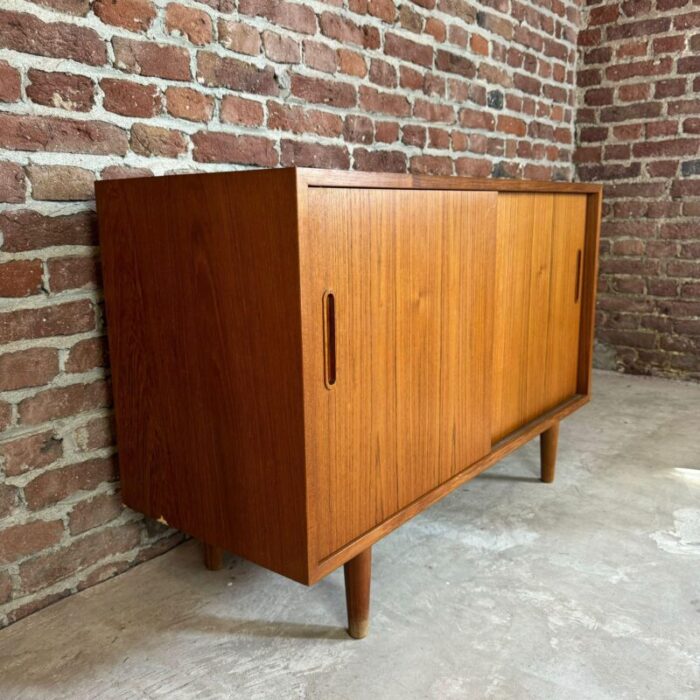 danish sideboard in teak by poul hundevad 1960 8455