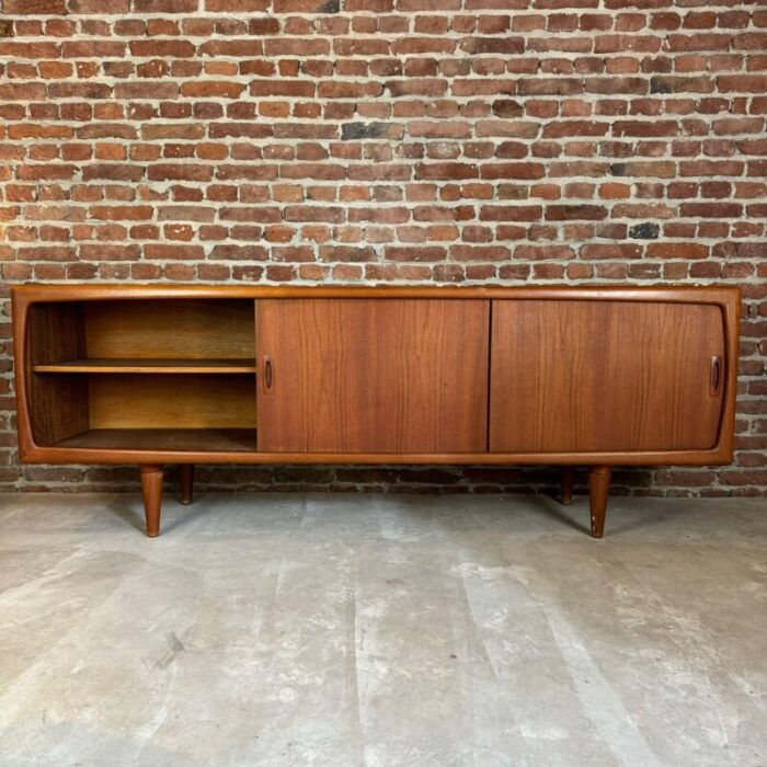 danish sideboard in teak from hp hansen 1960 1575