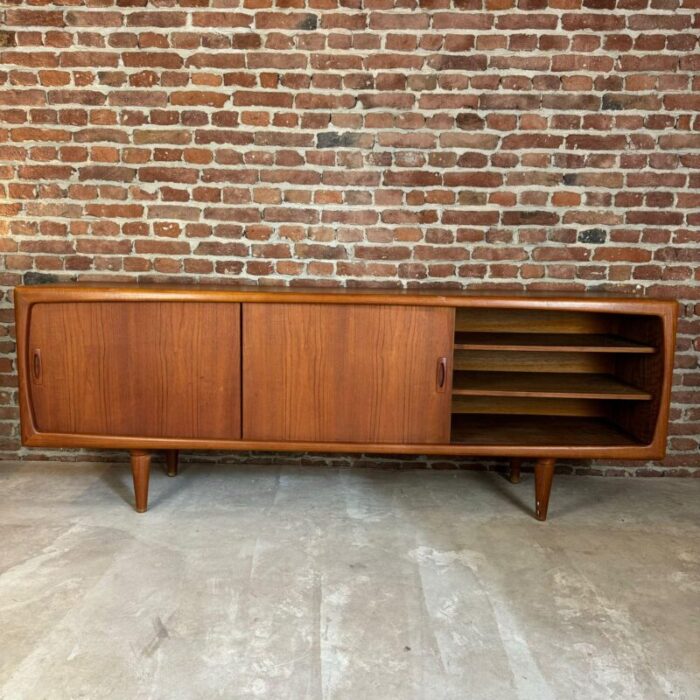 danish sideboard in teak from hp hansen 1960 3889