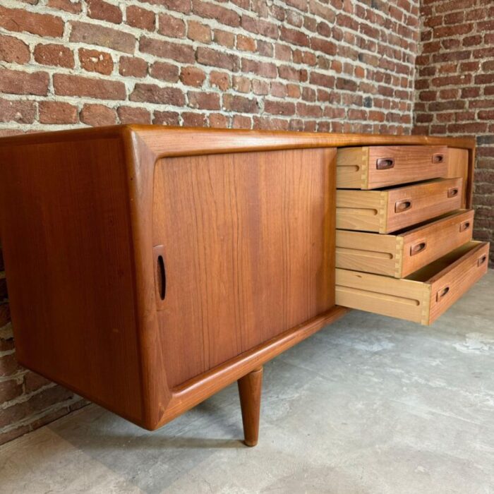 danish sideboard in teak from hp hansen 1960 9351