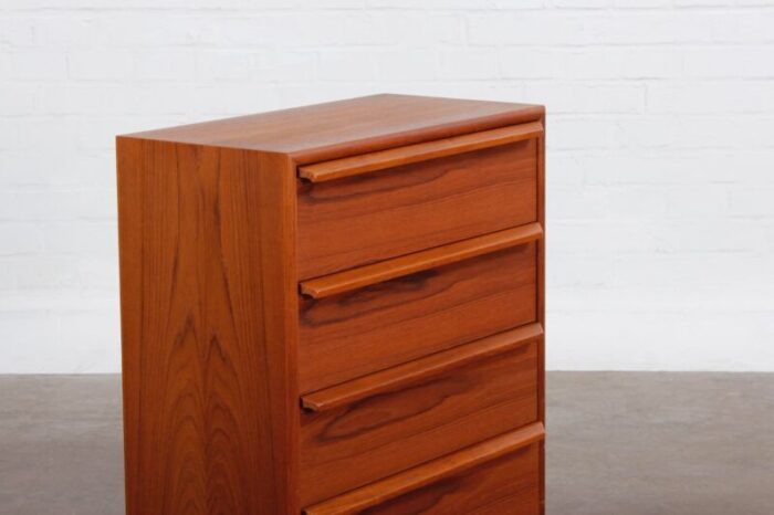 danish teak chest of drawers from gasvig mbler 1960s 4664