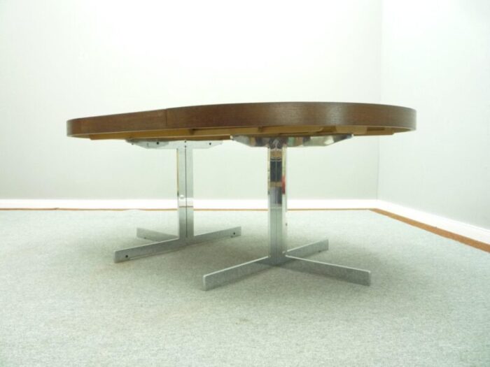 dining table by dieter wackerlin for idealheim 1960s 8980