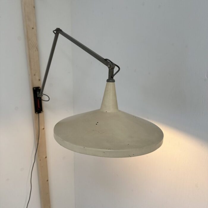 dutch panama wall lamp by rietveld for gispen 1950s 5906