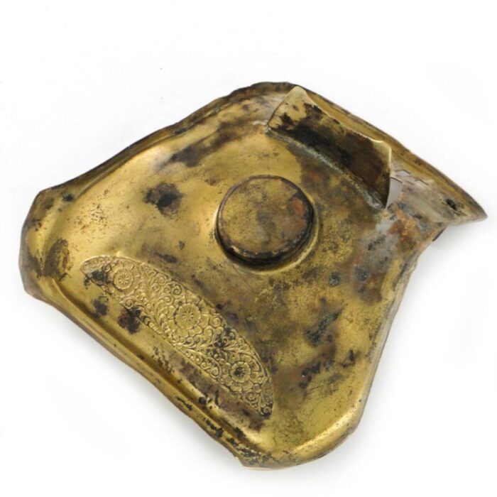 early 20th century austro hungarian brass inkwell 5