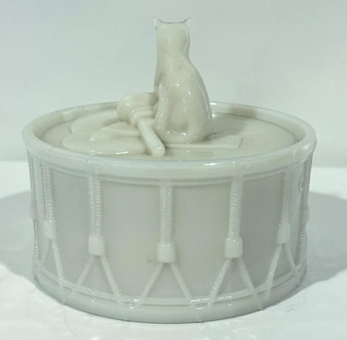 early 20th century portieux vallerysthal powder jar 4890