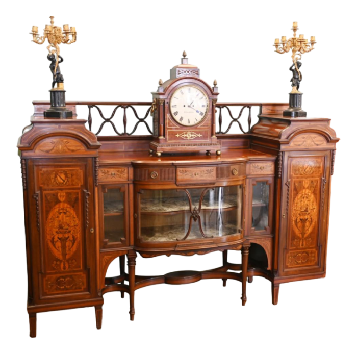 edwardian mahogany sideboard 7978