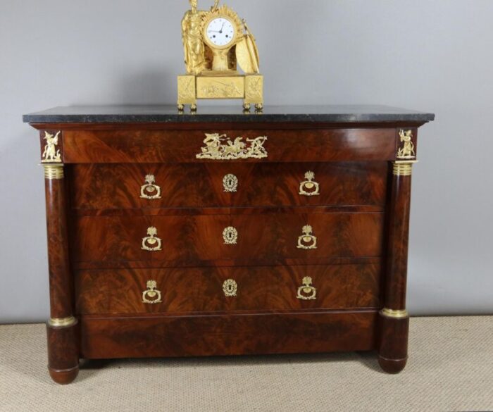 empire commode in wood 9247