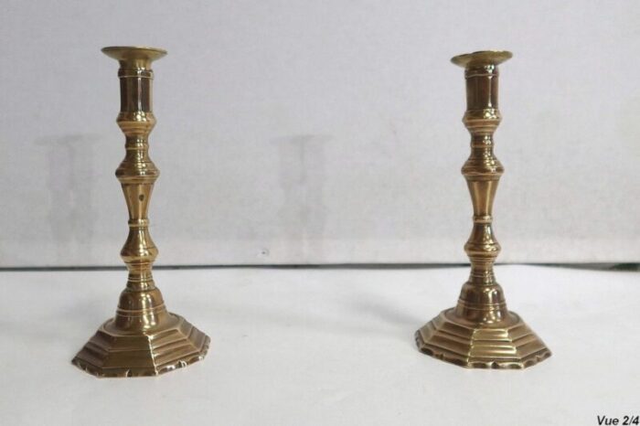 end of 19th century bronze torches set of 2 7