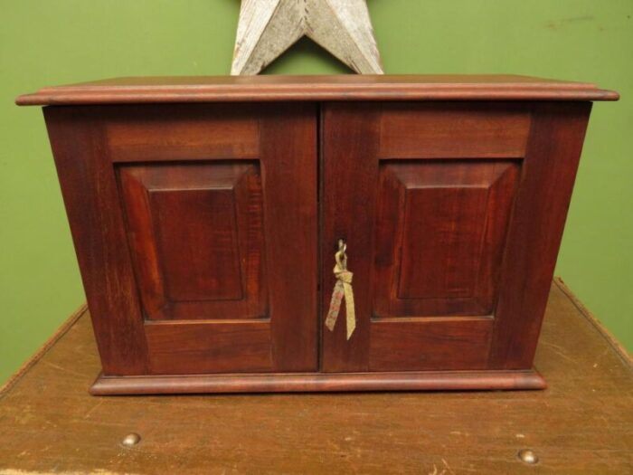 english apothecary cabinet with hobbs and co lock 6046