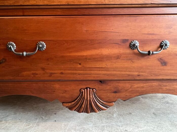 ethan allen french country or provincial solid cherry triple dresser from maison collection 4069