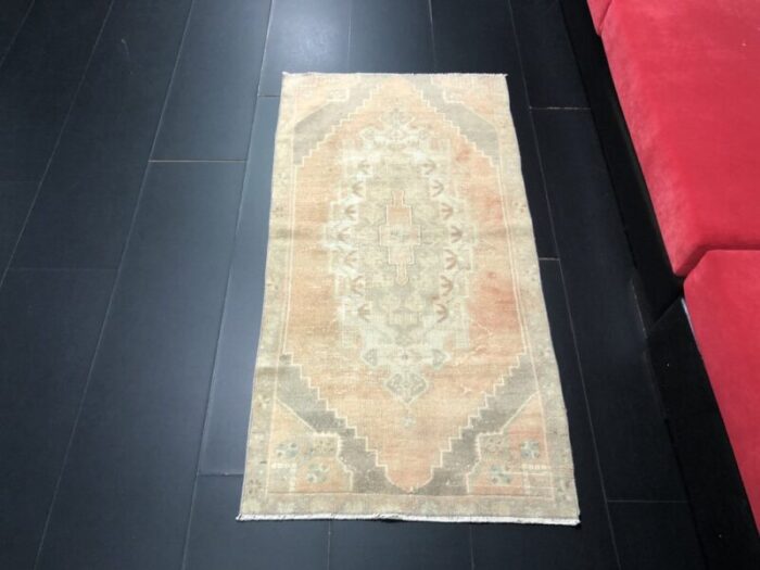 faded oushak area rug 2