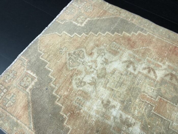 faded oushak area rug 7