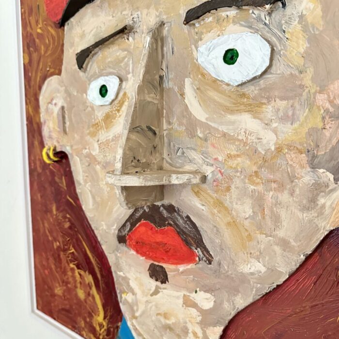 felix bachmann portrait 2024 mixed media 4191