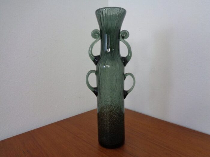 filigree italian glass vase 1960s 1