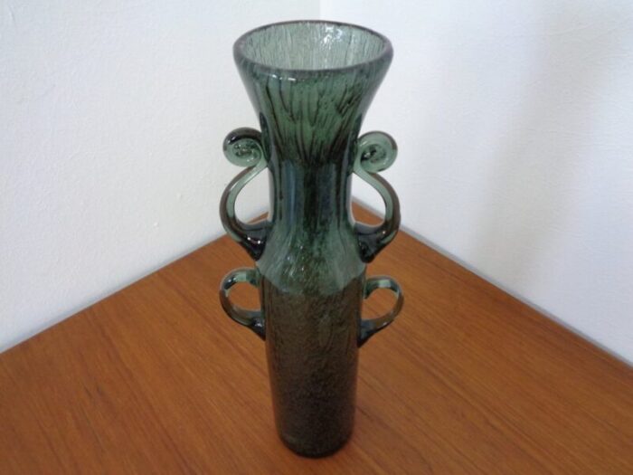 filigree italian glass vase 1960s 3