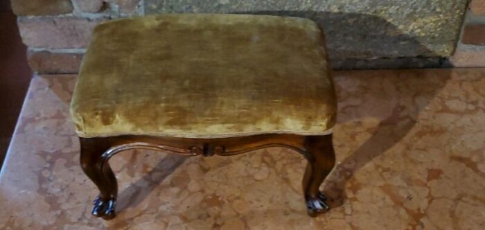 footrest or pouf 1890s 2509