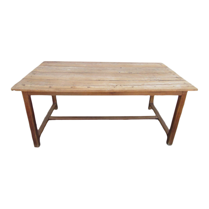 french country rustic pine farm table 9484