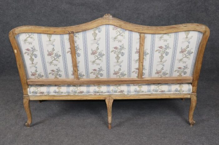 french louis xv style distressed painted settee circa 1900 2024