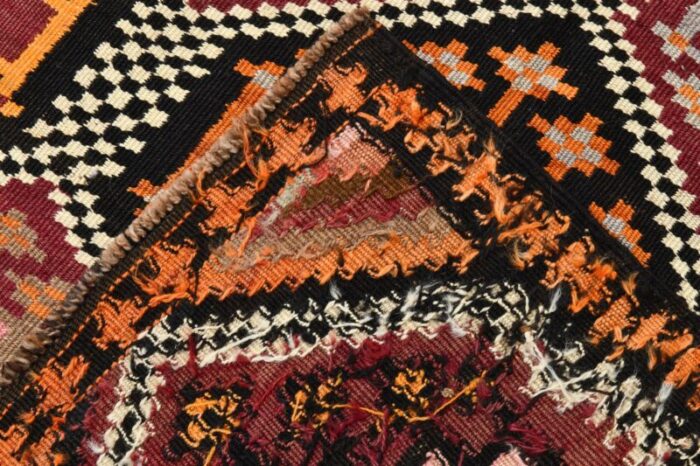 geometric pattern wool kilim rug 1964 20