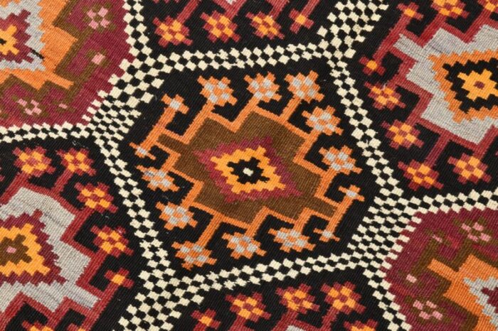 geometric pattern wool kilim rug 1964 9