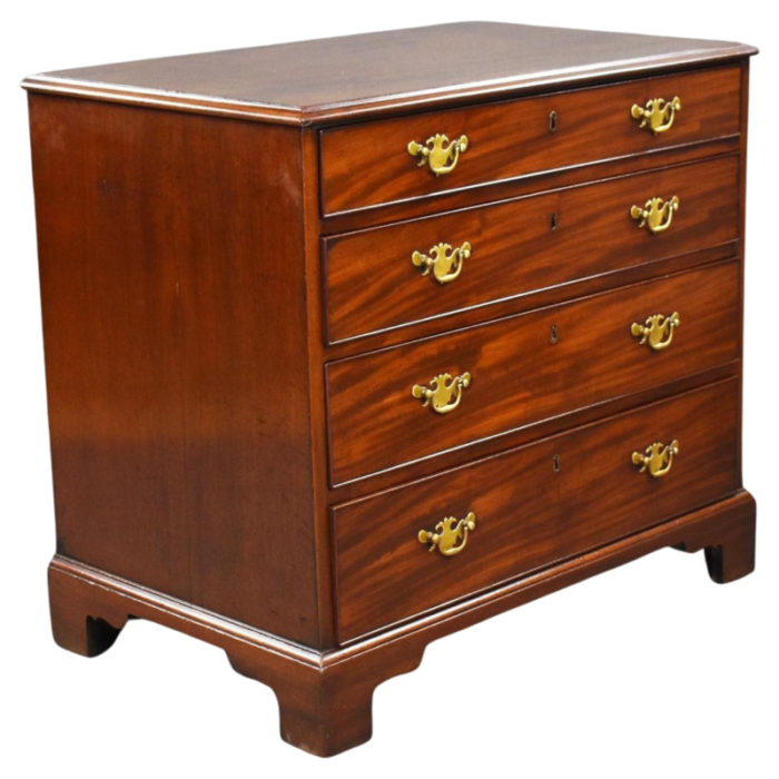 george ii mahogany dressing chest of drawers 1750s 0658