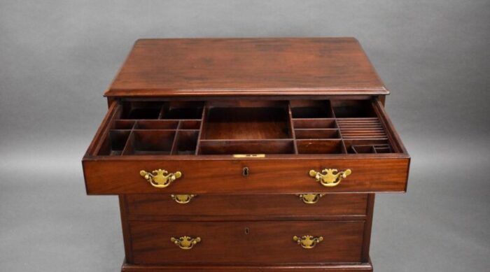 george ii mahogany dressing chest of drawers 1750s 5004