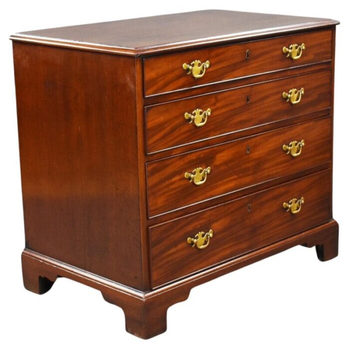 george ii mahogany dressing chest of drawers 1750s 9456