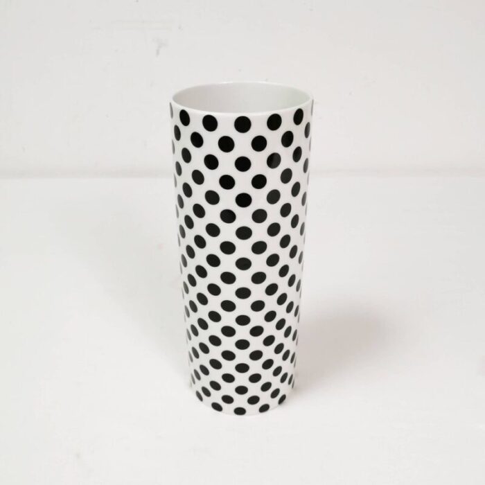 german porcelain vase from art werk 1980s 2