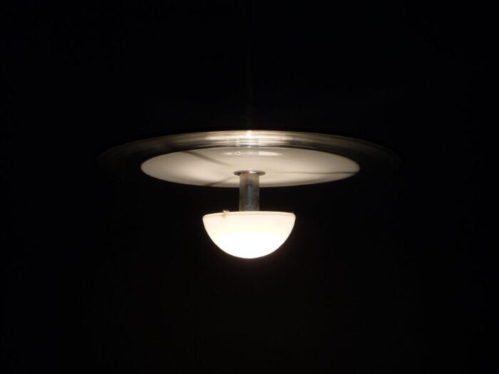 glass pendant lamp from mazzega 1960s 7394