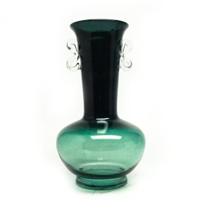 glass vase from hsg tarnowiec poland 1970s 8