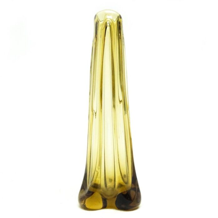 glut vase by jan sylwester drost for zabkowice glassworks 1970s 1 1