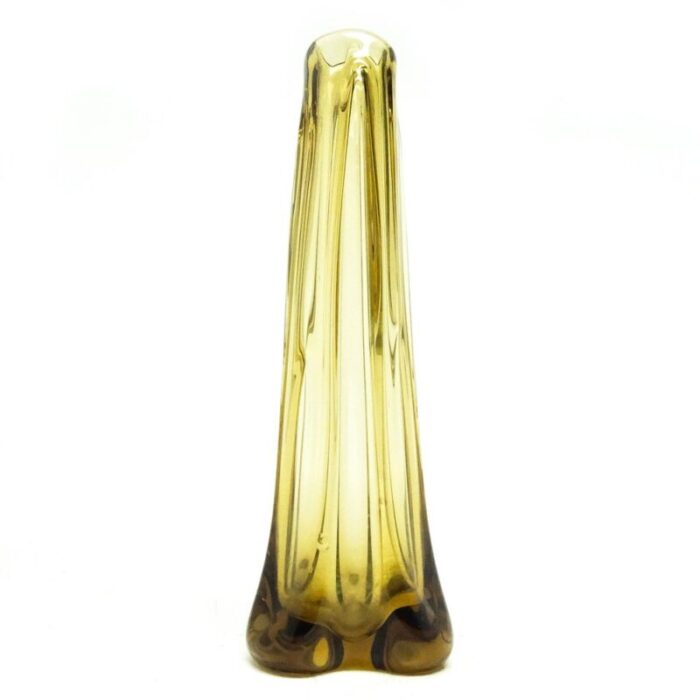 glut vase by jan sylwester drost for zabkowice glassworks 1970s 10