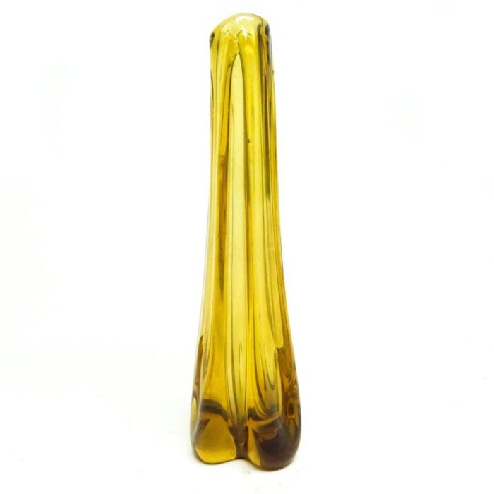 glut vase by jan sylwester drost for zabkowice glassworks 1970s 4