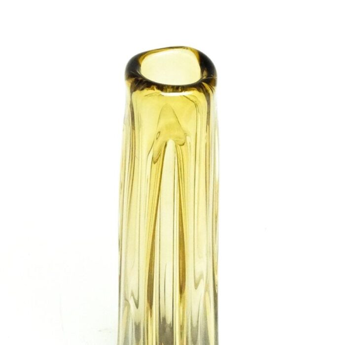 glut vase by jan sylwester drost for zabkowice glassworks 1970s 7 1