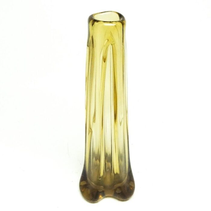 glut vase by jan sylwester drost for zabkowice glassworks 1970s 8 1