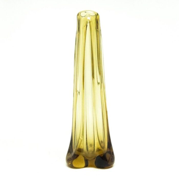 glut vase by jan sylwester drost for zabkowice glassworks 1970s 9