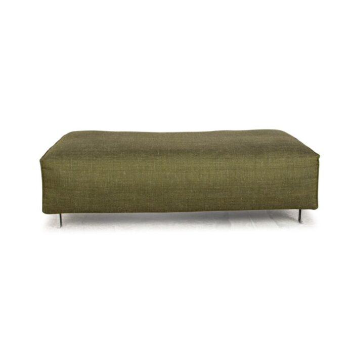 grata fabric stool in green from rolf benz 4828