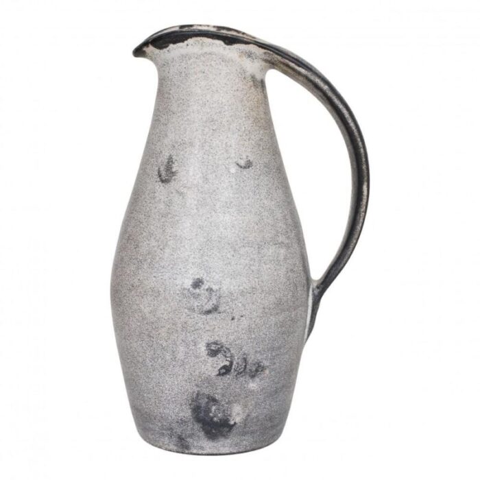 gray pitcher with handle by svend hammershoj for kaehler 2