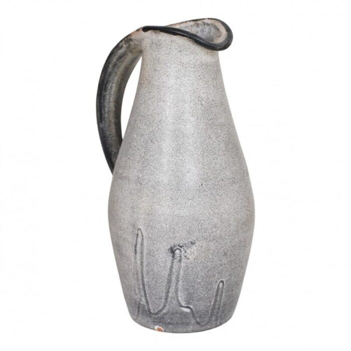 gray pitcher with handle by svend hammershoj for kaehler 3