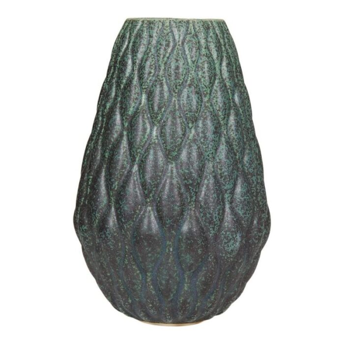 green stoneware vase by anders borgesen 1