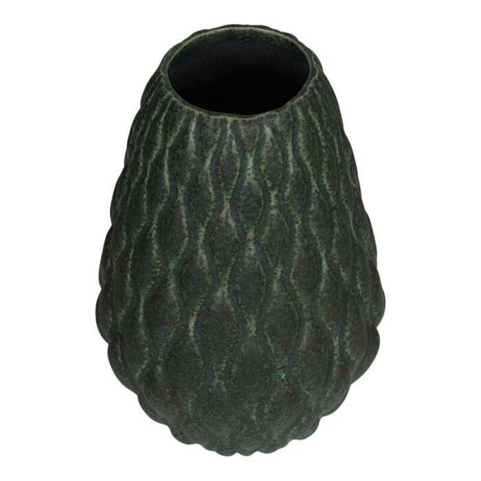 green stoneware vase by anders borgesen 2 1