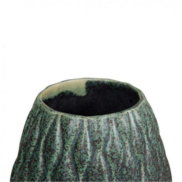 green stoneware vase by anders borgesen 3