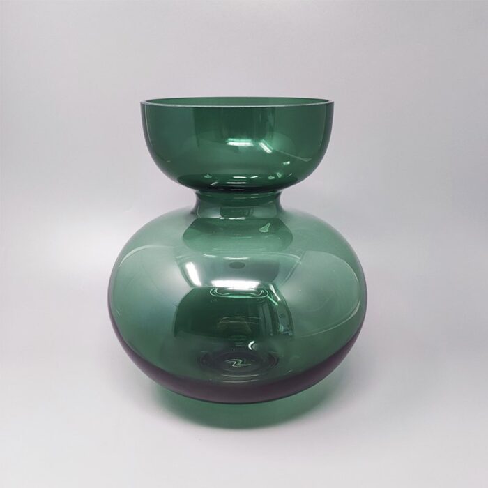 green vase by g jensen 1990s 1