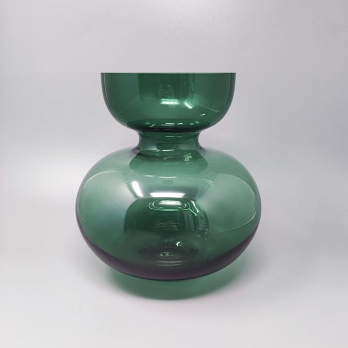 green vase by g jensen 1990s 2