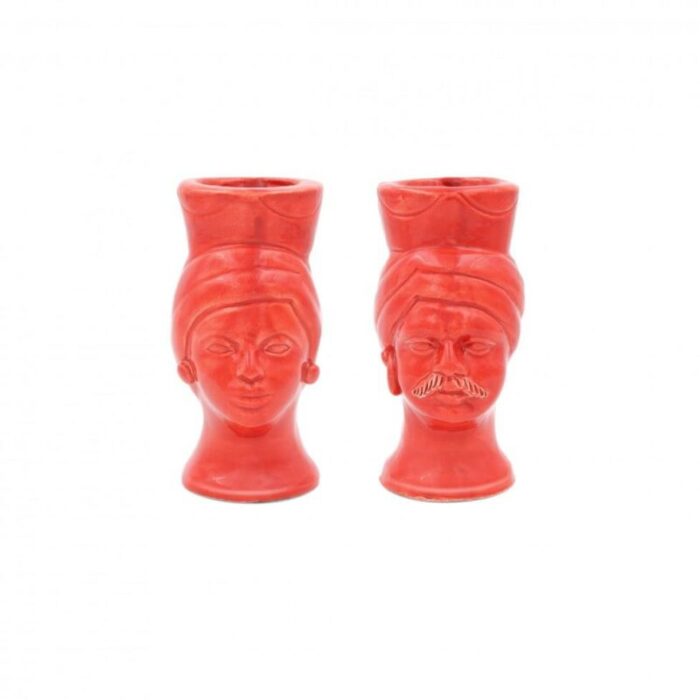 griffin mata rosso salaparuta from crita ceramiche set of 2 1