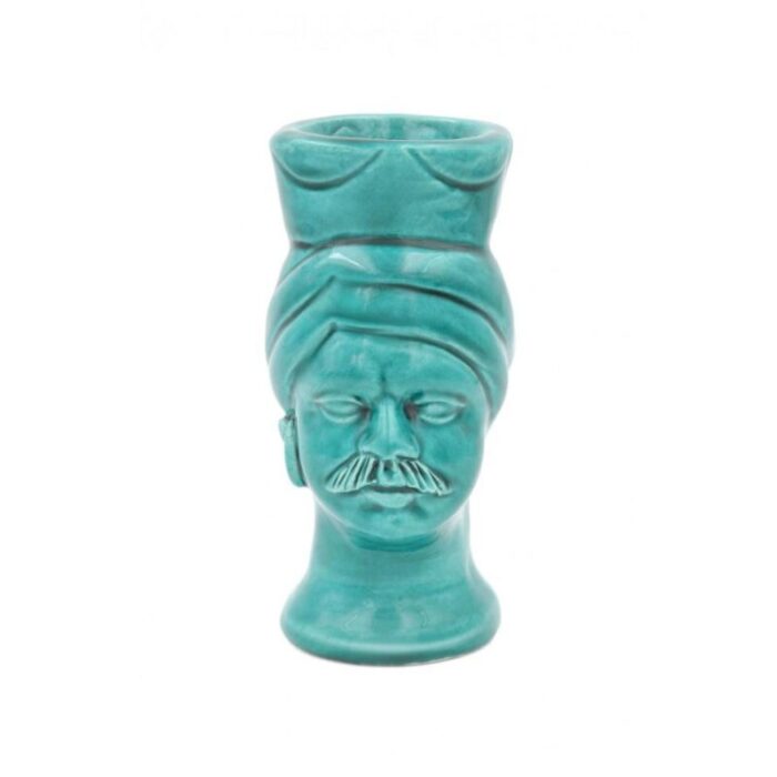 griffin mata turquoise of calamosche from crita ceramiche set of 2 2