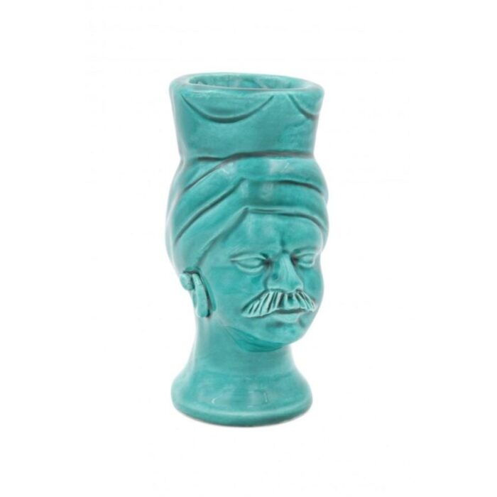 griffin mata turquoise of calamosche from crita ceramiche set of 2 3