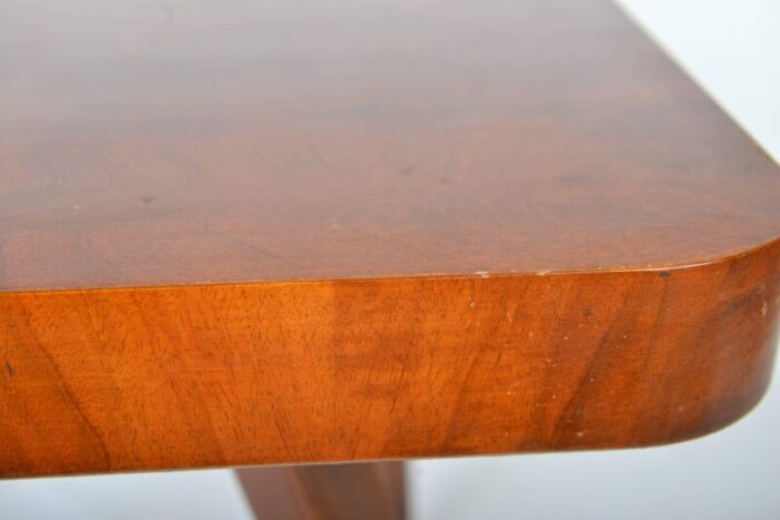 h 259 walnut spider table by jindrich halabala for up zavody 1930s 1036